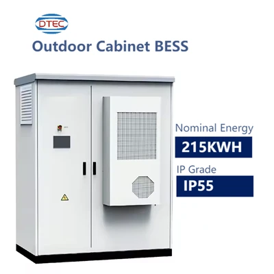 BESS 215KWH iðnaðar orkugeymsluskápur